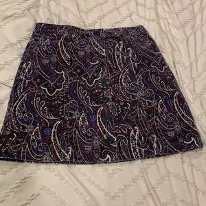 Know rose mini skirt